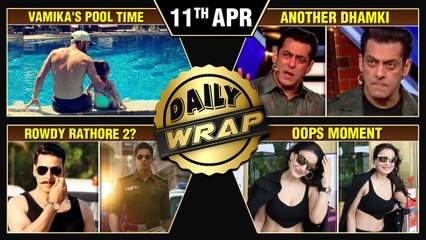 Anushka's Daughter Vamika Enjoys In Pool, Salman Gets Another Dhamki, Rowdy Rathore 2? | Top 10 News