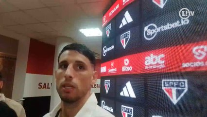 Calleri se diz feliz com retorno ao São Paulo e comemora decisão de não operar