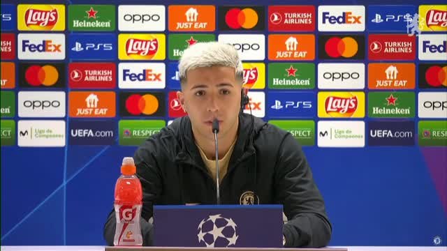 Enzo Fernández: Al Madrid le tenemos respeto, pero no miedo