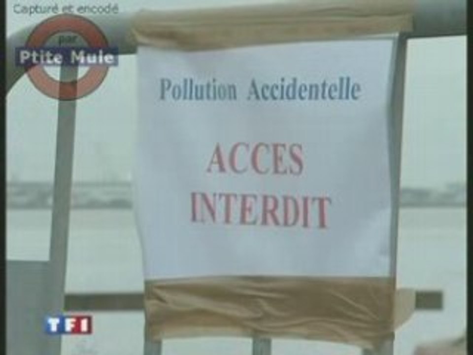 Rupture d'une canalisation de fuel chez Total
