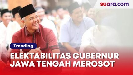 Elektabilitas Ganjar Usai Tolak Timnas Israel Merosot, Prabowo dan Anies Meroket