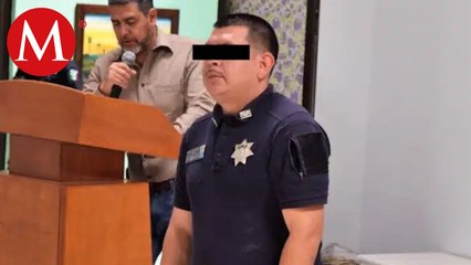 Detienen a jefe policiaco de Matehuala en SLP tras hallar presunta droga en su oficina