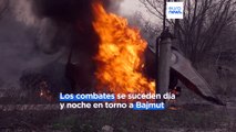 Se suceden los combates en Bajmut día y noche mientras en Chasiv Yar se sobrevive entre las ruinas