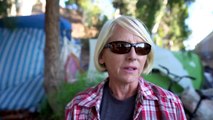 Homeless Woman's Husband Is Seriously Ill yet LA County Outreach Just Brings Water