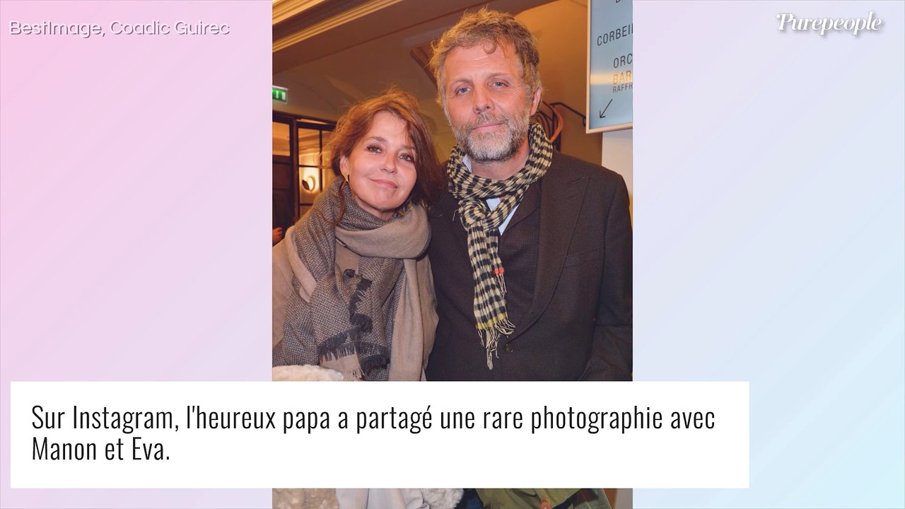 Stéphane Guillon pose avec ses filles qui lui ressemblent beaucoup : "Tout était parfait, exceptionnel"... ou presque