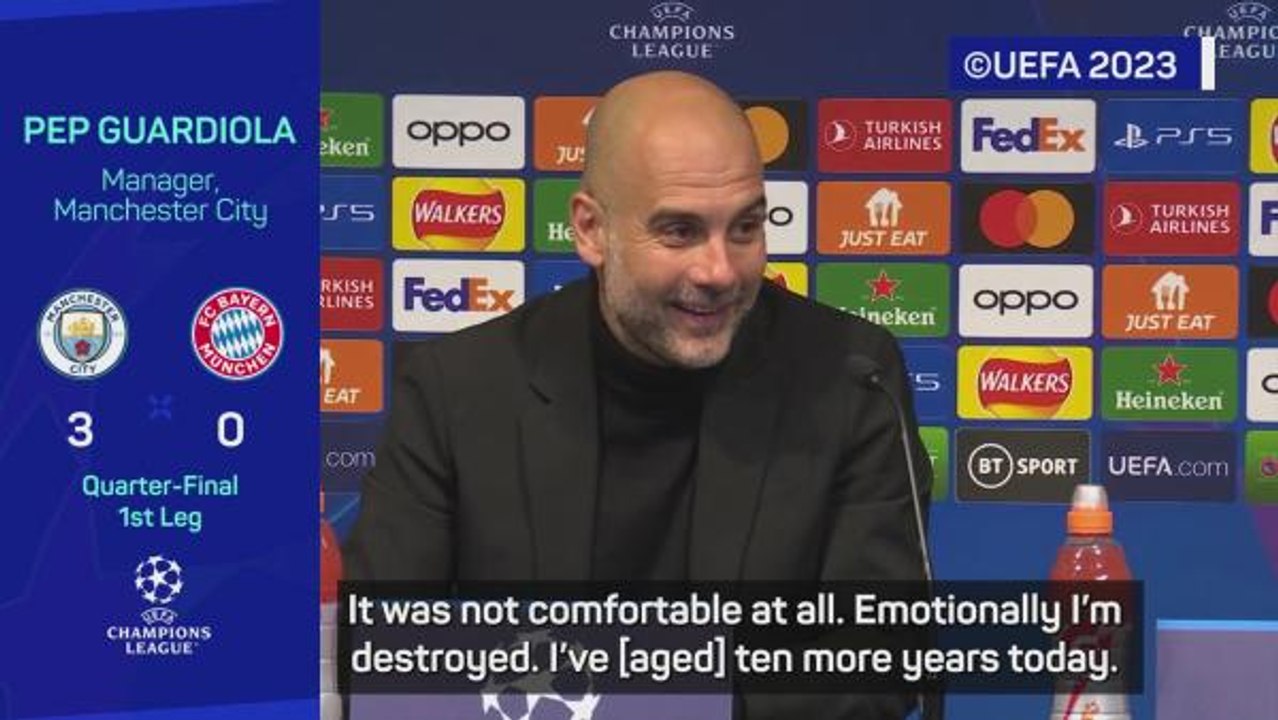 City open up three goal lead on Bayern