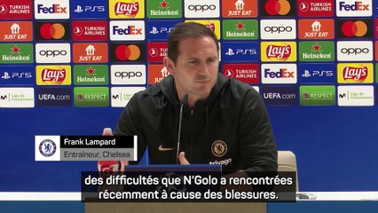 Lampard : “N'Golo est un joueur spécial”