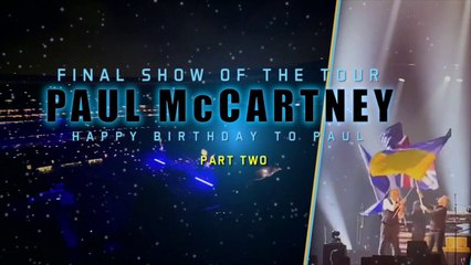 Paul McCartney's 80th birthday. Final Show of the Tour (part 2)