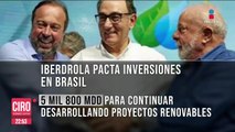 Presidente de Iberdrola se compromete a desarrollar proyectos de energía renovable en Brasil