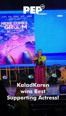 Kaladkaren wins best supporting actress award