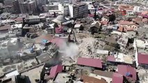 Kahramanmaraş'ta hayat devam ediyor! Depremin ardından havadan görüntülendi