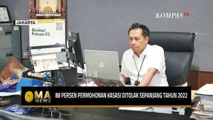 88 Persen Permohonan Kasasi Ditolak Sepanjang Tahun 2022 - MA NEWS