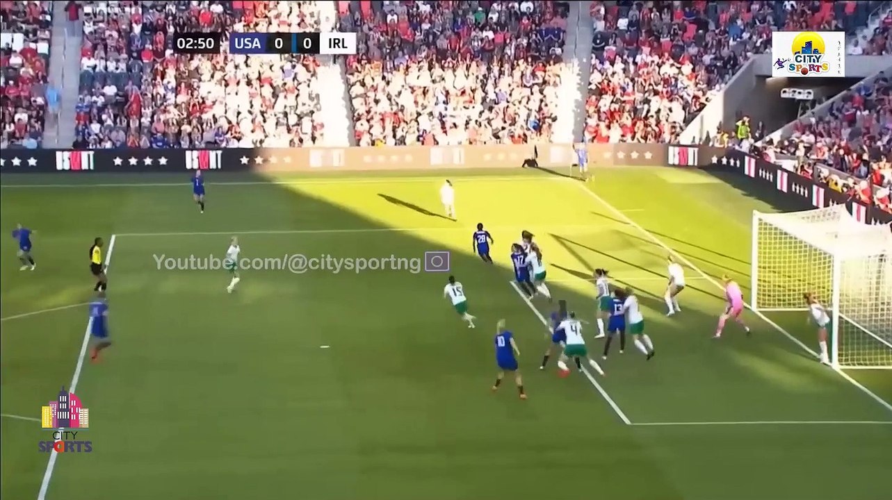 USA vs Republic Of Ireland | 1-0 | Women's Friendly | Full Highlights Of 1st & 2nd Leg