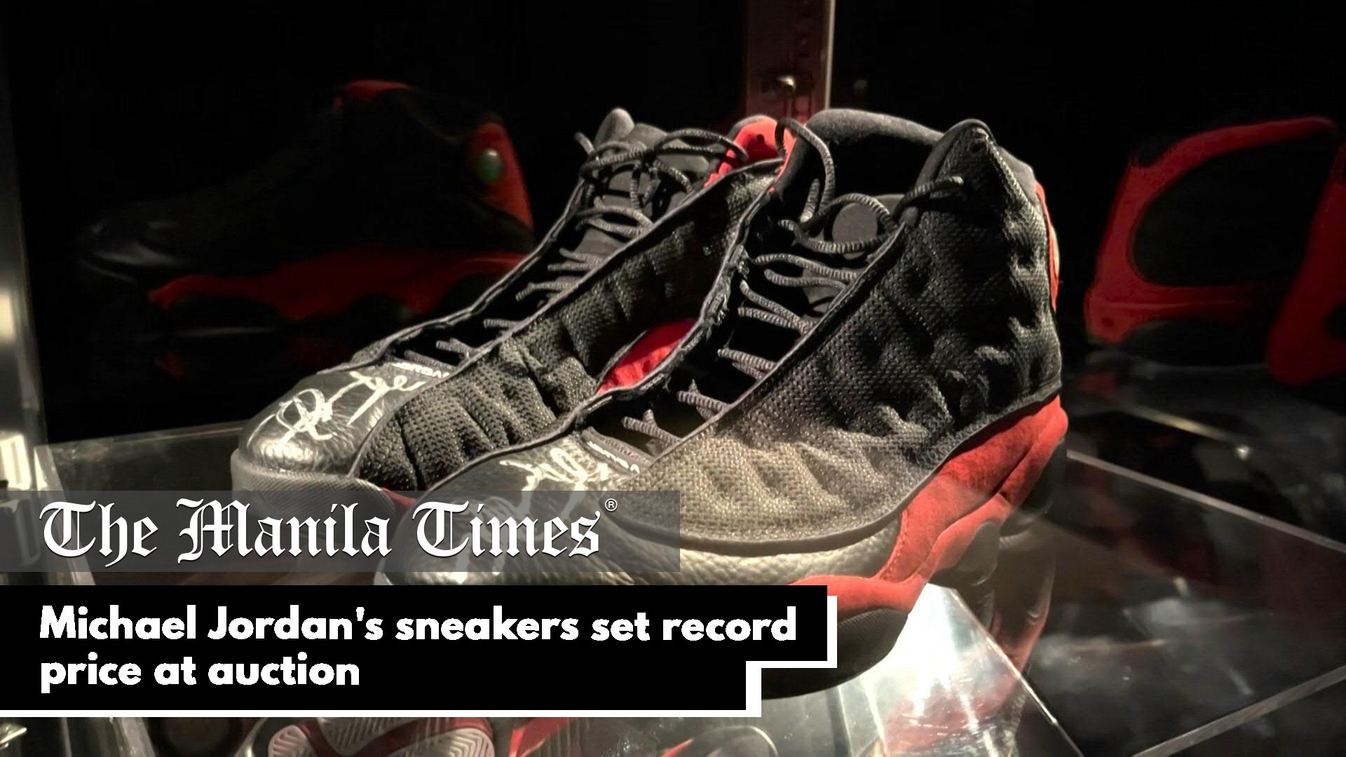 Michael Jordan's Olympic Game Shoes Break Auction Records