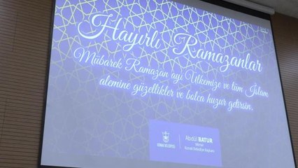 Konak Belediyesi'nin Geleneksel İftar Sofrasında Dayanışma Vurgusu