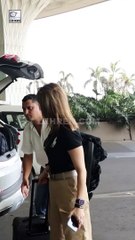Hrithik Roshan's ex-wife Sussanne Khan Spotted At Airport