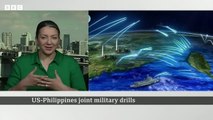 US and Philippines begin largest-ever joint military drills after China exercises - BBC News