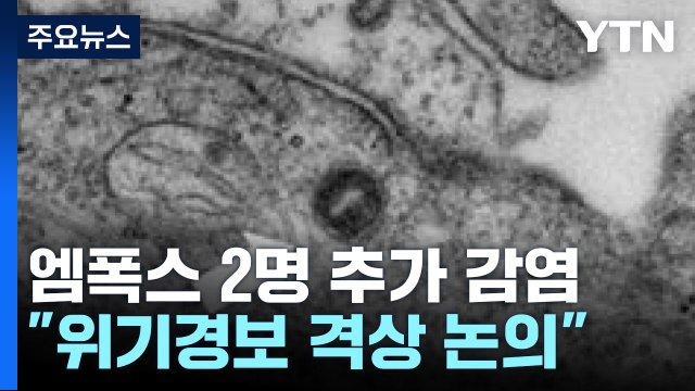 지역사회 감염 추정 엠폭스 환자 2명 추가... 위기경보 격상 논의 / YTN