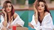 Tina Dutta का White outfit में Glamorous look देख बोले फैंस; Photos goes viral | FilmiBeat