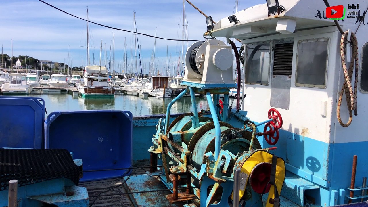 Bretagne  |  Fischerboote in Quiberon | BBF Berlin Bretagne Fernsehen