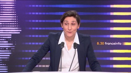 Le "8h30 franceinfo" d'Amélie Oudéa-Castéra
