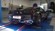 9000rpm Novitec Ferrari 458 Italia SCREAMING on the Dyno BEST NA V8 Sounding Ferrari-