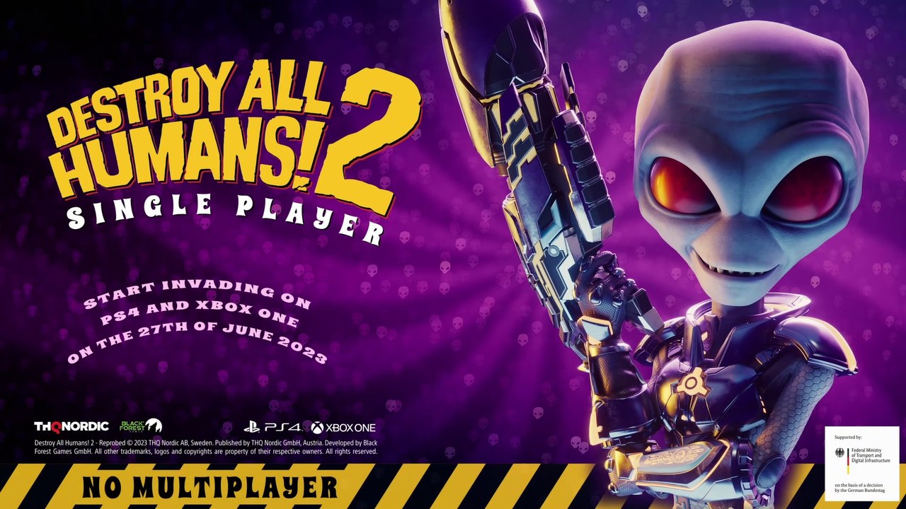 Destroy All Humans ! 2 Reprobed Single Player - Bande-annonce