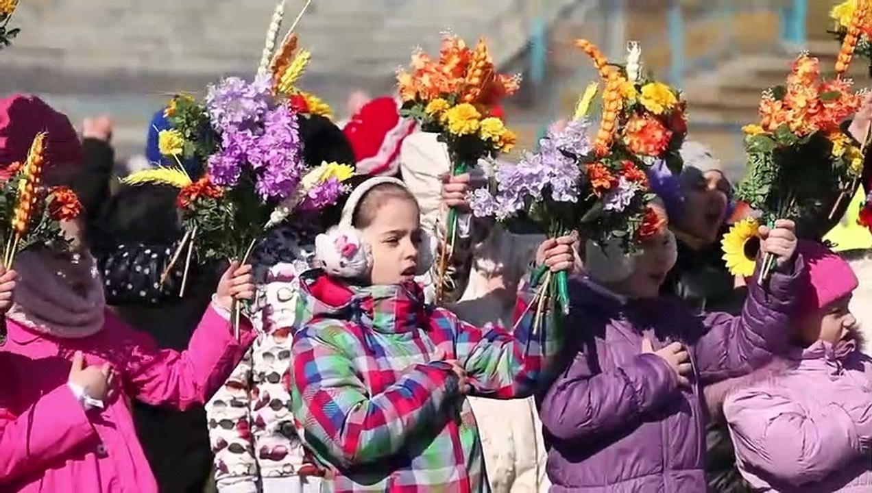 УКРАИНСКИЕ ДЕТИ ПОЮТ ГИМН. РОССИЯ ПРИШЛА ИХ УБИТЬ. НЕТ ВОЙНЕ! СЛАВА УКРАИНЕ! (3)