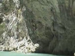 Trip escalade psychobloc, water soloing verdon 2007