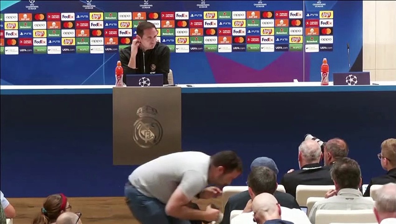 Chelsea happy to be underdogs against Real Madrid, says Lampard