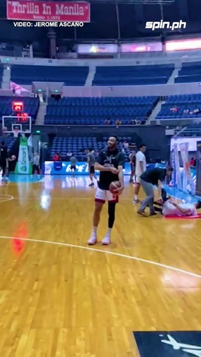 Jeremiah Gray getting his rhythm ahead of Game Two