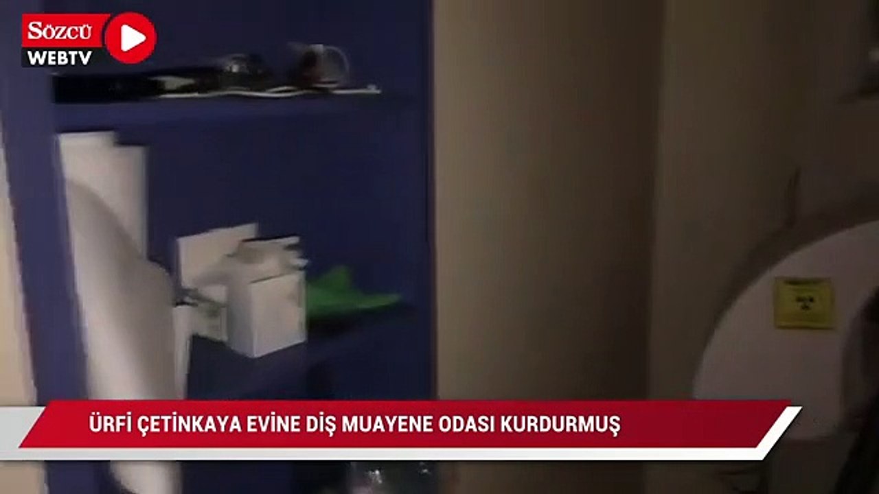 Uyuşturucu baronu Ürfi Çetinkaya, yakalandığı villada muayene odası kurmuş