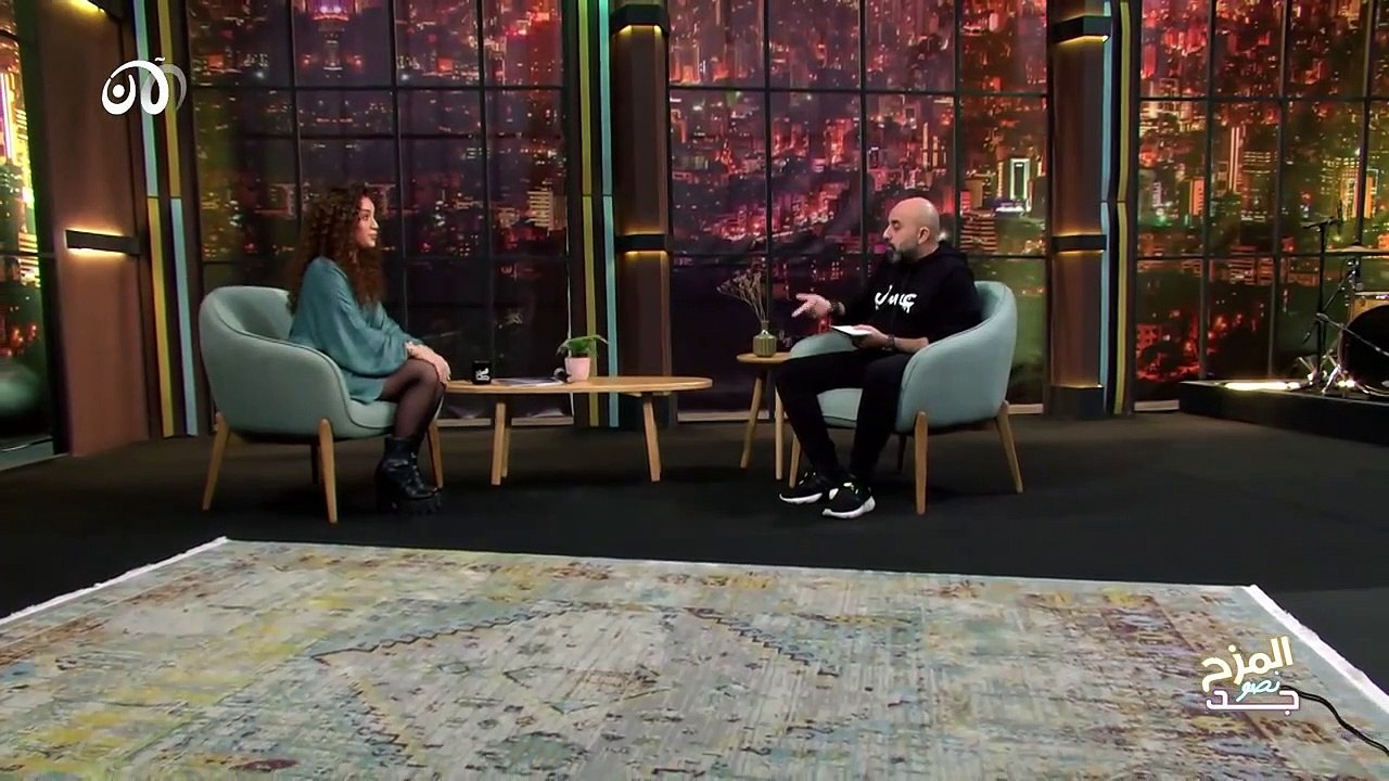 المزح نصّو جّد 26 | ما سرّ عشق الممثلة المصرية رنا رئيس لتامر حسني؟