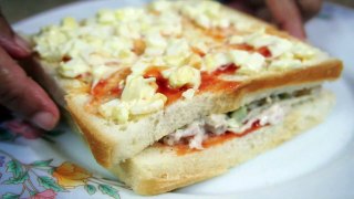 Homemade Club Sandwich Recipe | Iftar Special Club Sandwich Recipe