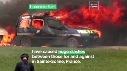 ‘We do honest work’: French farmer pleads for new reservoir to be built following violent clashes
