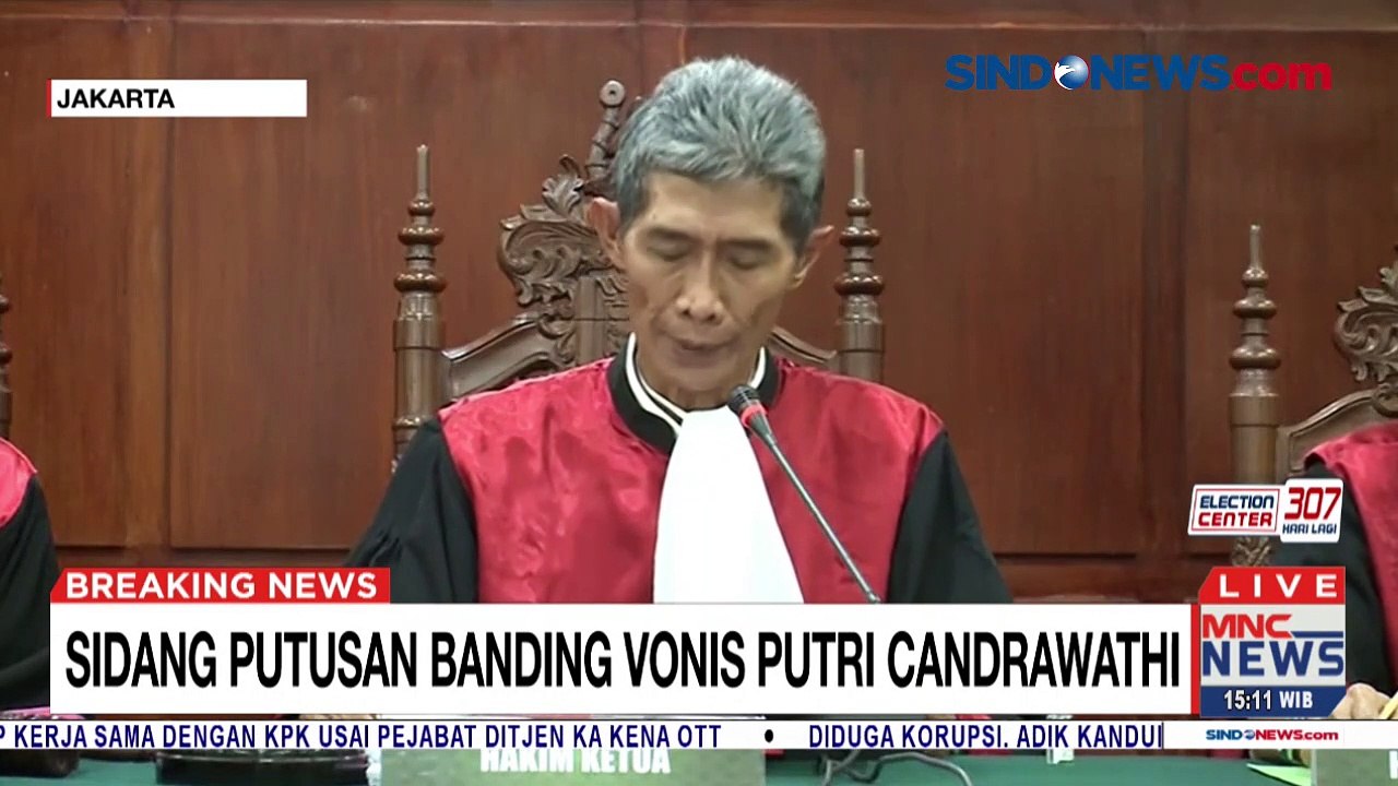 Hasil Sidang Banding: Putri Candrawathi Tetap Dipenjara 20 Tahun ...