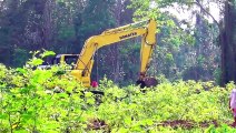 Field of Dreams: Building a Soccer Field with an Excavator || PC 195 LC