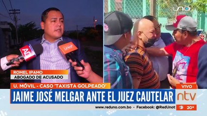 Abogados asumen defensa de Jaime José Melgar, acusado de la brutal golpiza a un taxista