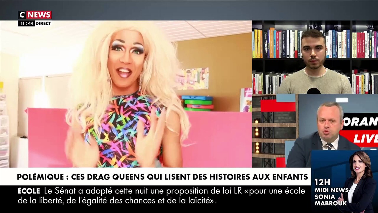 EXCLU - Polémique: L'influenceur Yohan Pawer explique dans "Morandini Live" pourquoi il s'oppose aux drag queens dans les écoles et perturbe leurs prestations - Regardez
