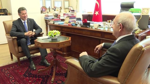 Millet İttifakı Cumhurbaşkanı Adayı Kılıçdaroğlu, Ata İttifakı Cumhurbaşkanı Adayı Sinan Oğan ile Görüştü