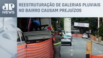 Moradores e comerciantes são prejudicados por obras na rua Bela Cintra, no Centro de São Paulo