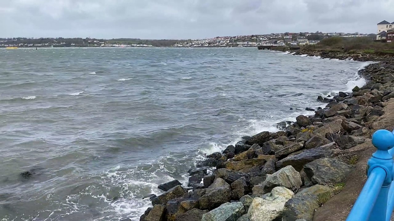Wind on the water at Pembroke Dock
