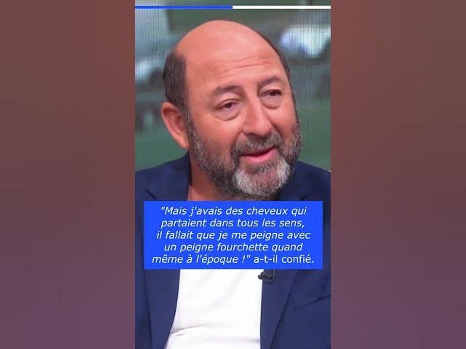 « Quand j'étais gamin, j'étais moche… » : Kad Merad très complexé dans sa jeunesse !
