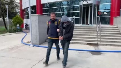 Tutuklanan hırsızdan basın mensuplarına: "Boydan al boydan"