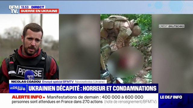 Ukraine: Volodymyr Zelensky dénonce les monstres russes après la diffusion d'une vidéo d'un prisonnier ukrainien présumé décapité