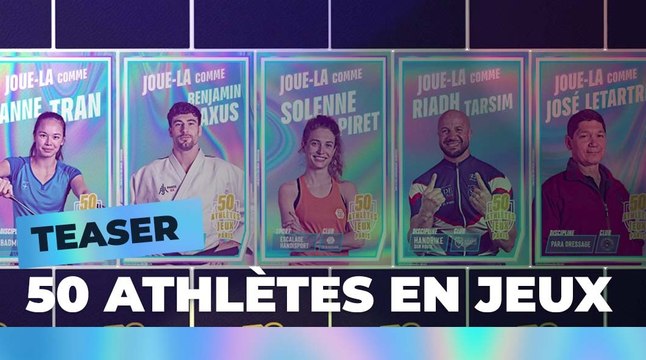 Teaser 50 athlètes - Épisode 3 | Jeux olympiques et paralympiques 2024 | Ville de Paris