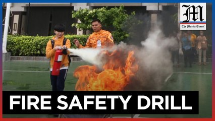 Manila residents undergo fire safety seminar
