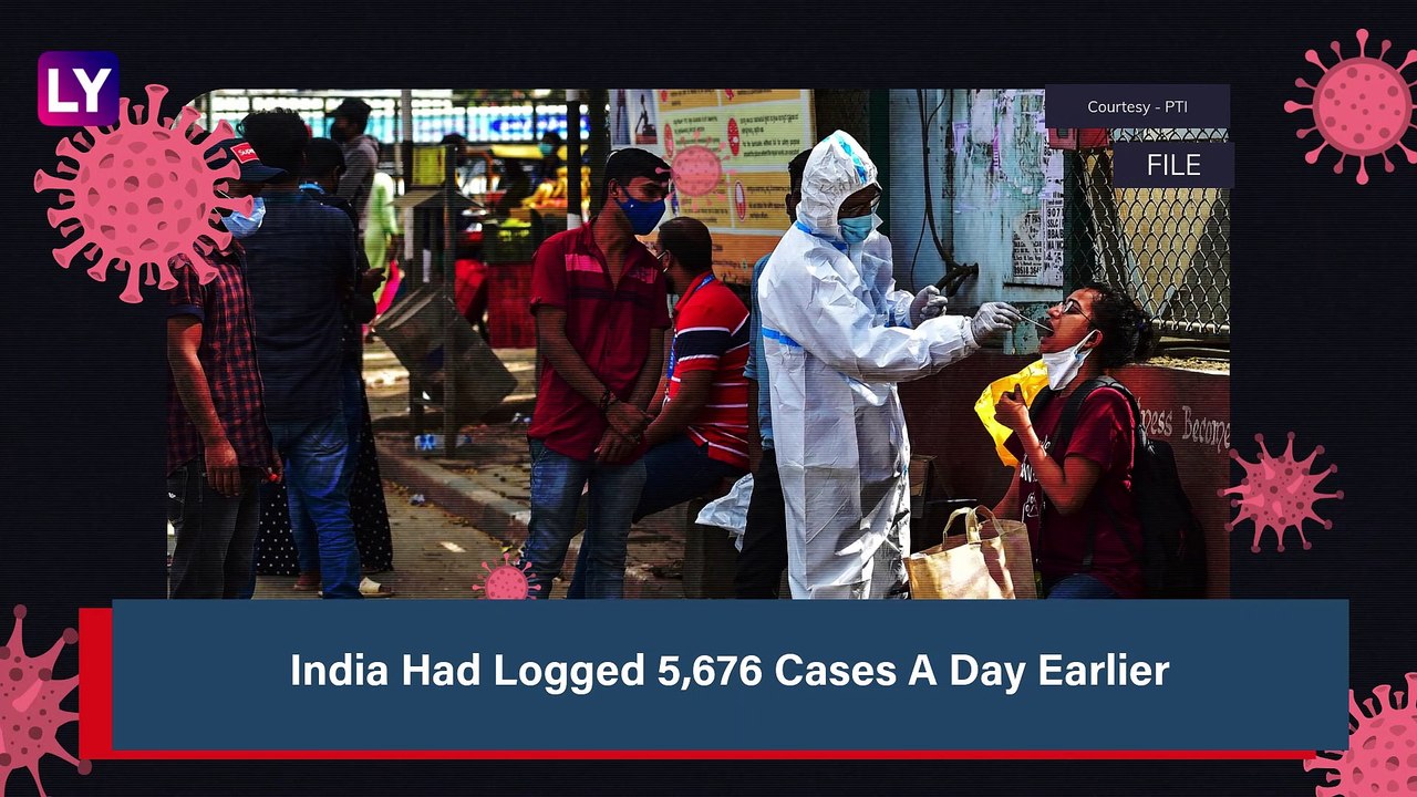 Covid-19 In India: 7,830 New Coronavirus Cases Recorded In A Single Day; Active Cases Surge To 40,215