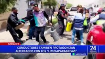 Arequipa: alcaldes también quieren prohibir a limpiaparabrisas