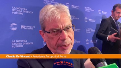 Aeroporto Fiumicino, De Vincenti "Deve esprimere il meglio del Paese"